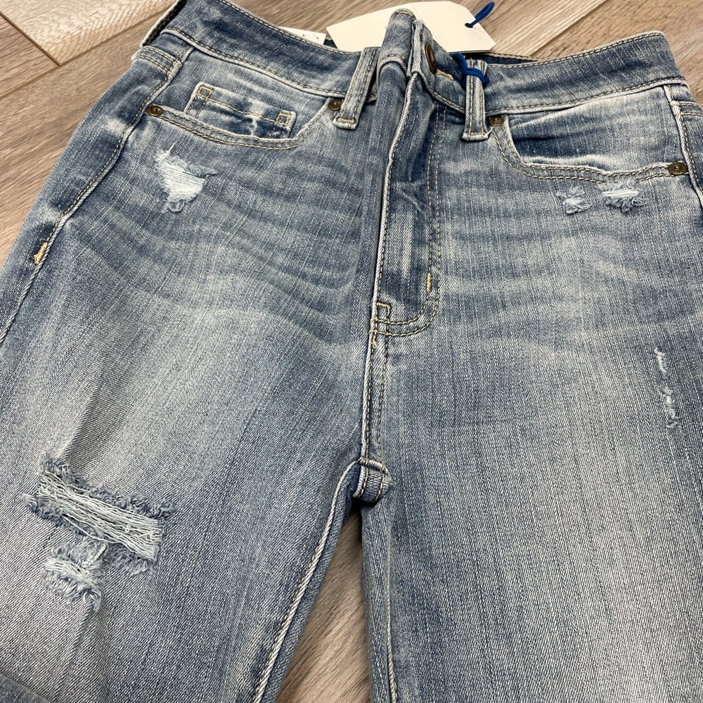 Stylish High Rise Skinny Denim Jeans - Picture 4 of 5